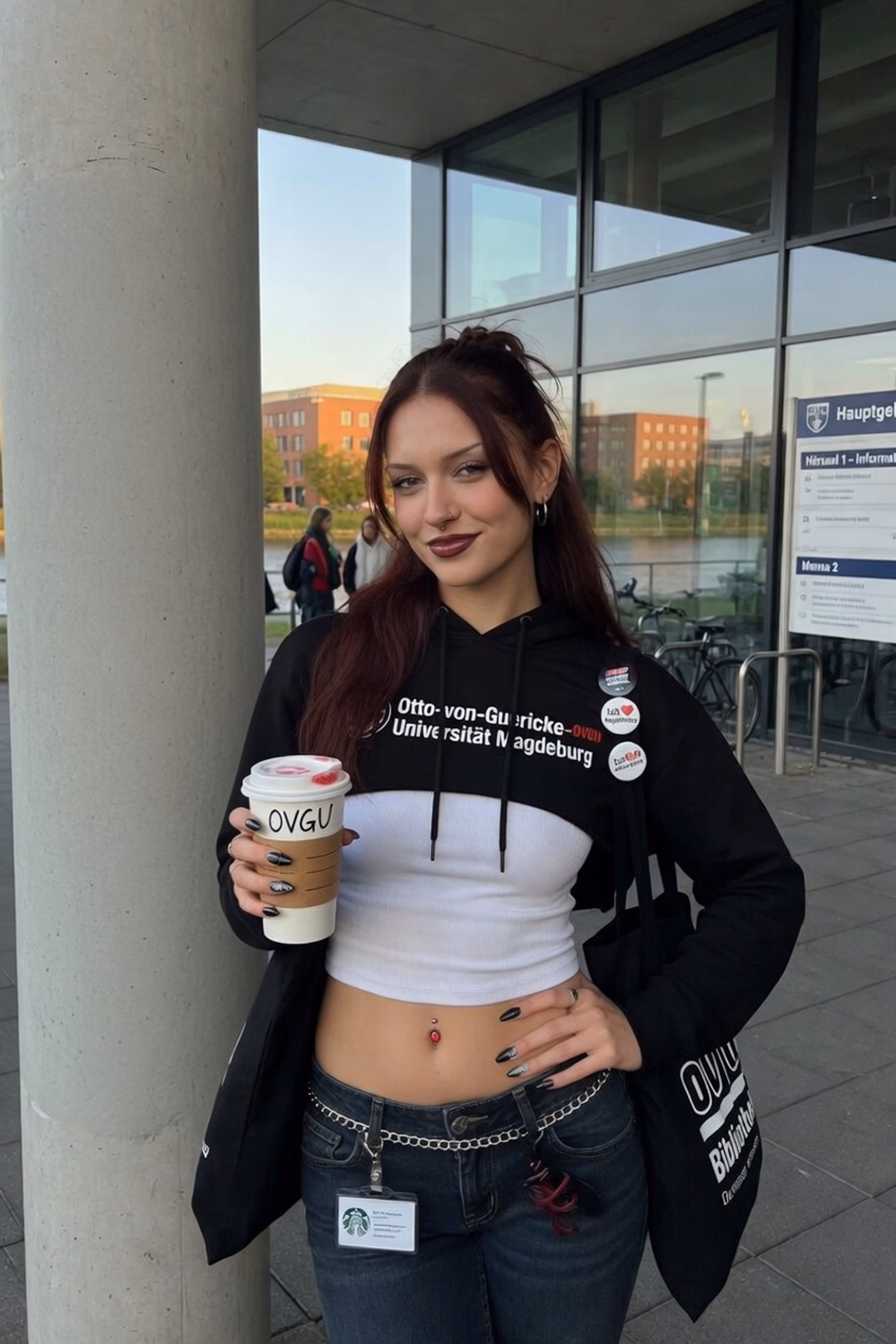 Studentin im Geldregen